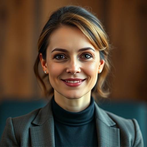 Porträt von Lea Hofer, Sprecherin und Dozentin für Sprecherziehung